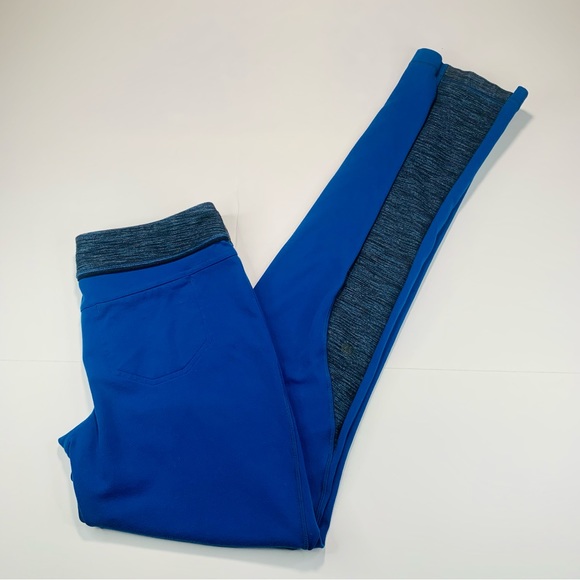 lululemon athletica Pants - Lululemon Athletica yoga pants Limitless Splits yoga pants blue women size 8